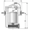 Cast iron Armstrong inverted bucket steam trap | 880 Series